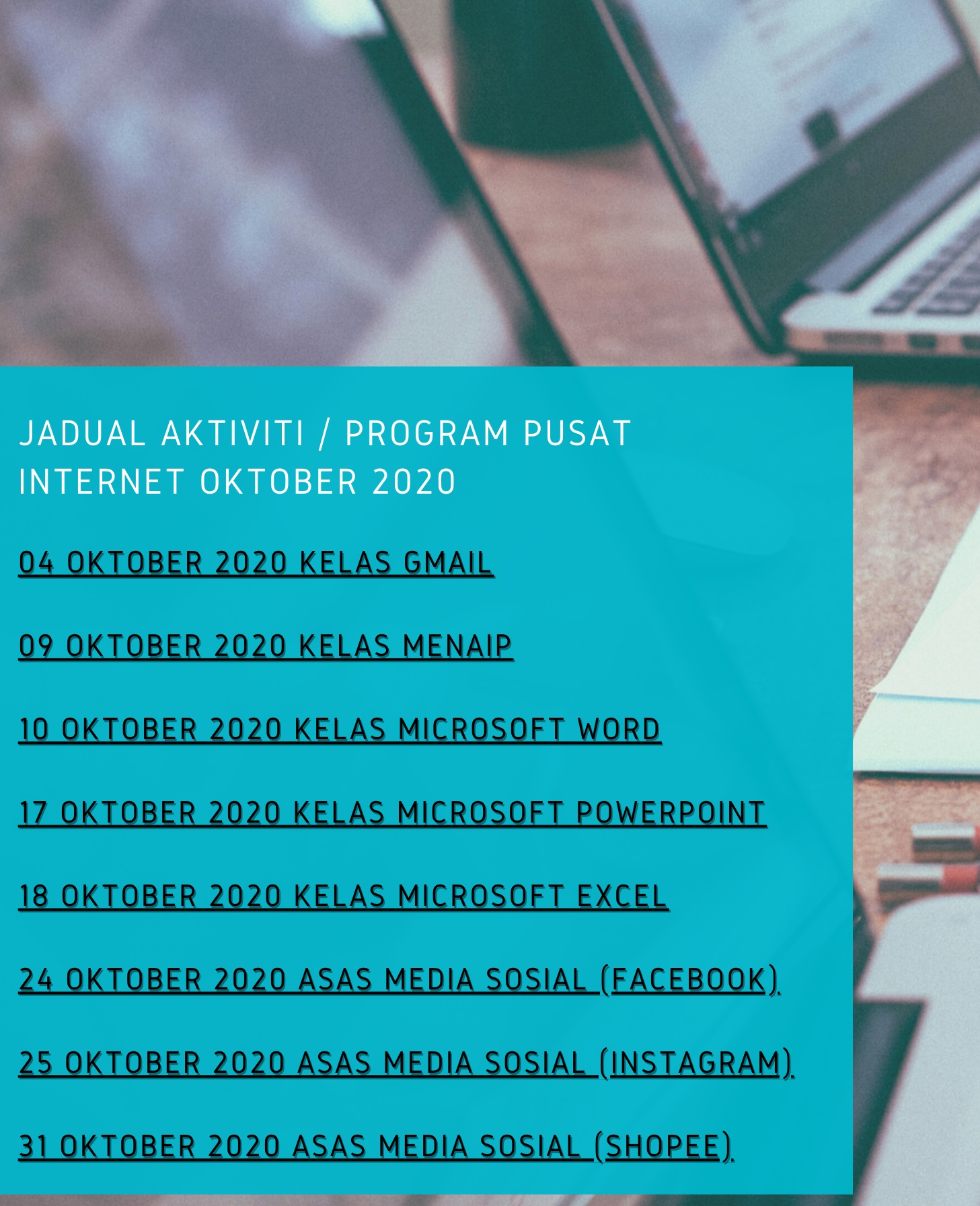 Jadual-Aktiviti-Oktober-2020